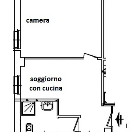 Daire Bilocale Zona Ieo Milano